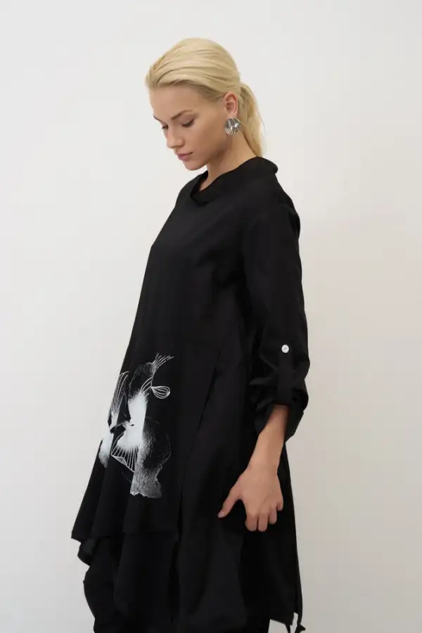 Megalo Tunik - Siyah - 3