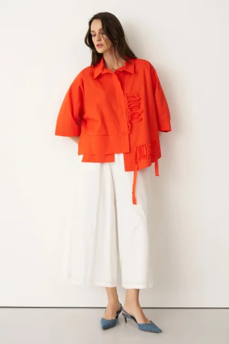 Megisti Gömlek - Kırmızı - 1