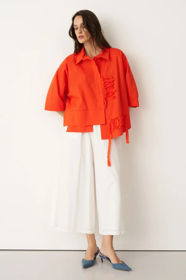 Megisti Gömlek - Kırmızı - 1