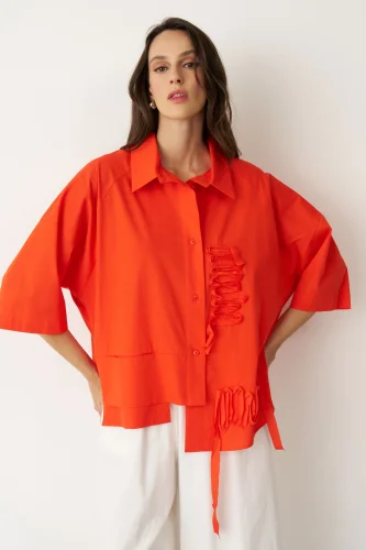 Megisti Gömlek - Kırmızı - BIZE (1)