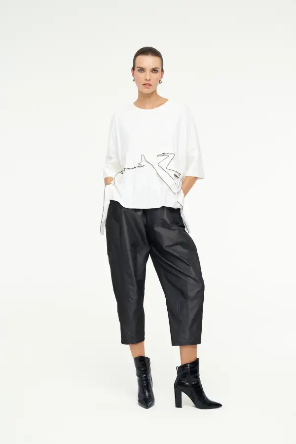 Mimora Bluz - Beyaz - 1