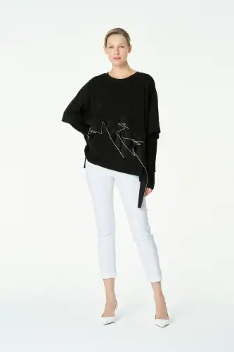 Mimora Bluz - Siyah - 4