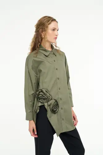 Mimoza Gömlek - Haki 