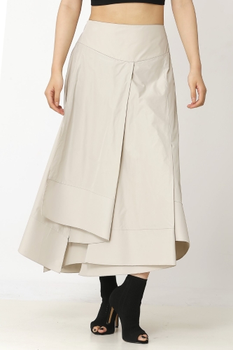 Multi-Piece Skirt - Beige 