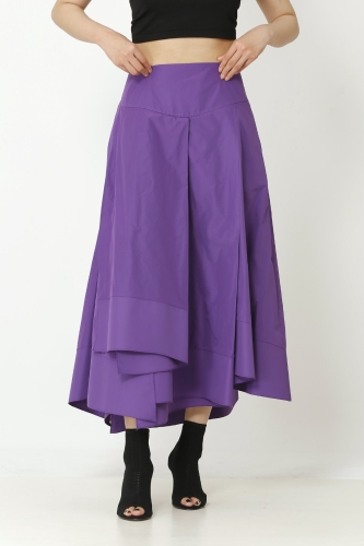 Multi-Piece Skirt - Purple - 1