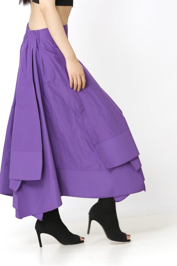 Multi-Piece Skirt - Purple - 3