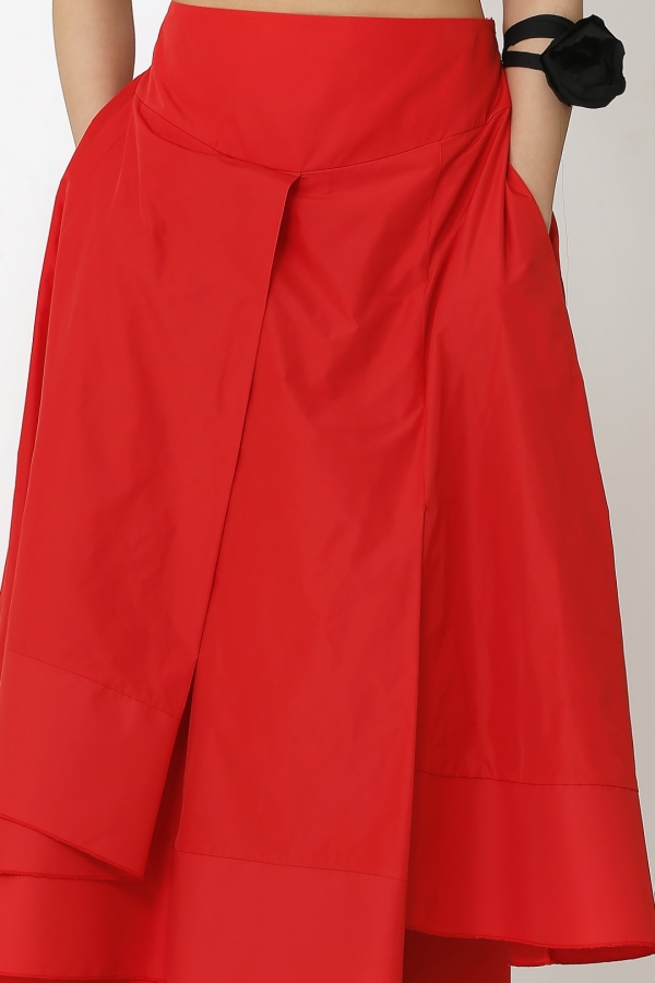 Multi-Piece Skirt - Red - 6