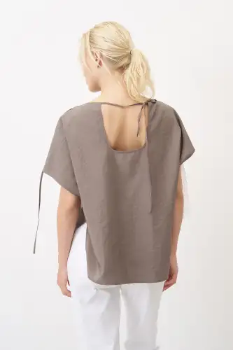 Mykonos Bluz - Gri - 6