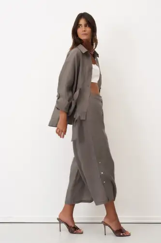 Mykonos Ceket - Gri - 5