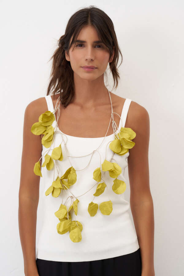 Mykonos Kolye - Sarı - 1