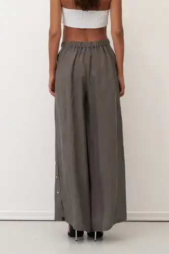 Mykonos Uzun Pantolon - Gri - 5