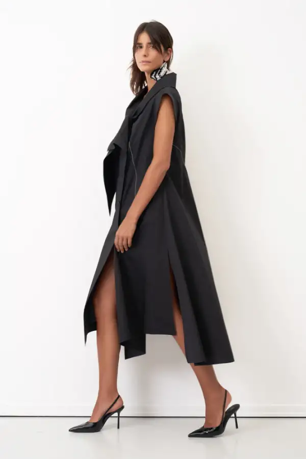 Neraki Elbise - Siyah - 4