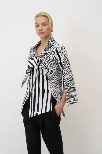 Neraki Gömlek - Noktalı Desenli - 1