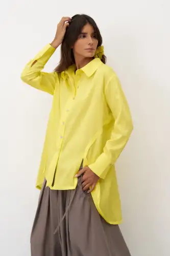 Nisida Gömlek - Sarı - 1