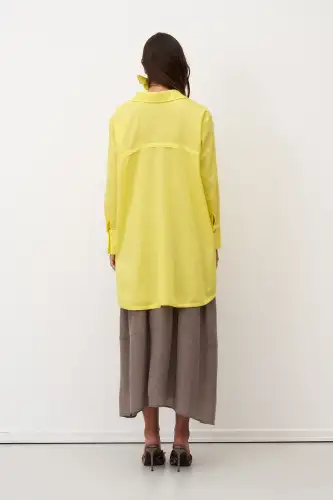 Nisida Gömlek - Sarı - 7