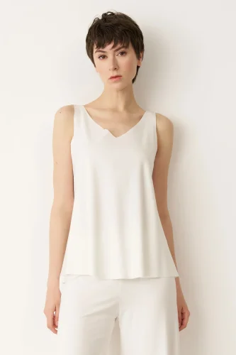 Paros Bluz - Beyaz - 1