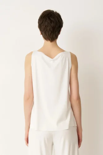 Paros Bluz - Beyaz - 5