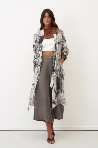 Paros Kap - Desenli - 3