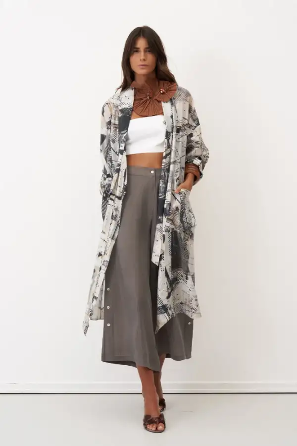 Paros Kap - Desenli - 3