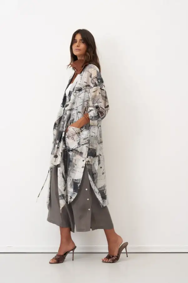 Paros Kap - Desenli - 4