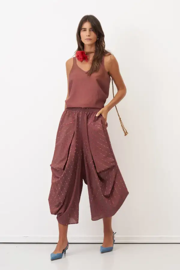 Patmos Pantolon - Kahverengi - 1