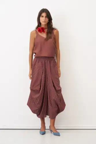 Patmos Pantolon - Kahverengi - BIZE (1)