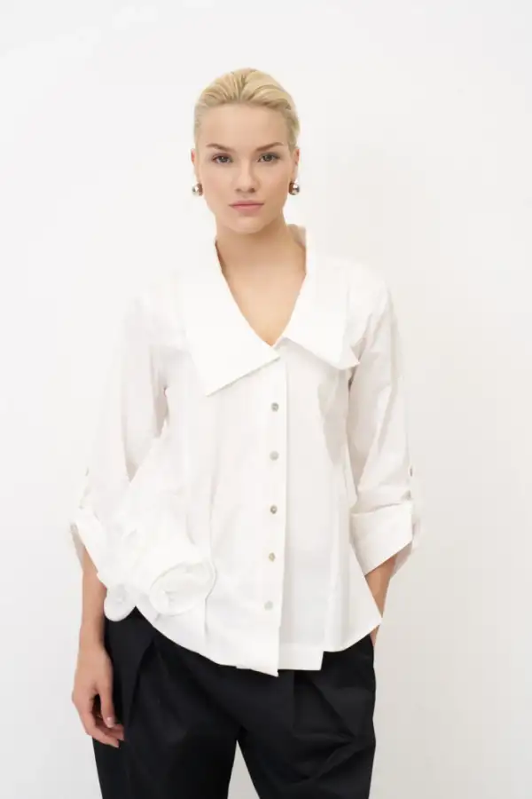 Pelovra Gömlek - Beyaz - 1