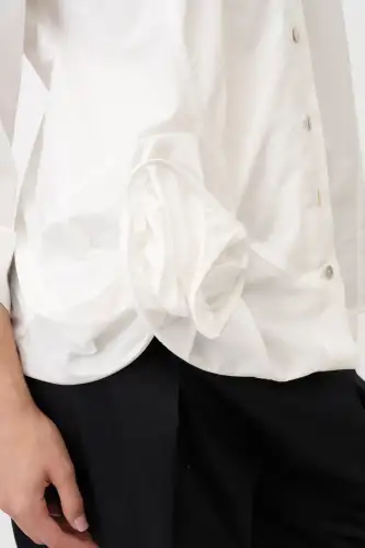 Pelovra Gömlek - Beyaz - 5