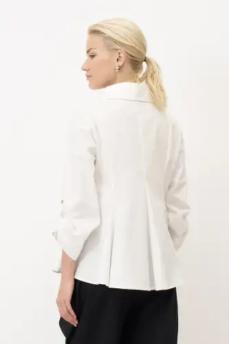 Pelovra Gömlek - Beyaz - 6