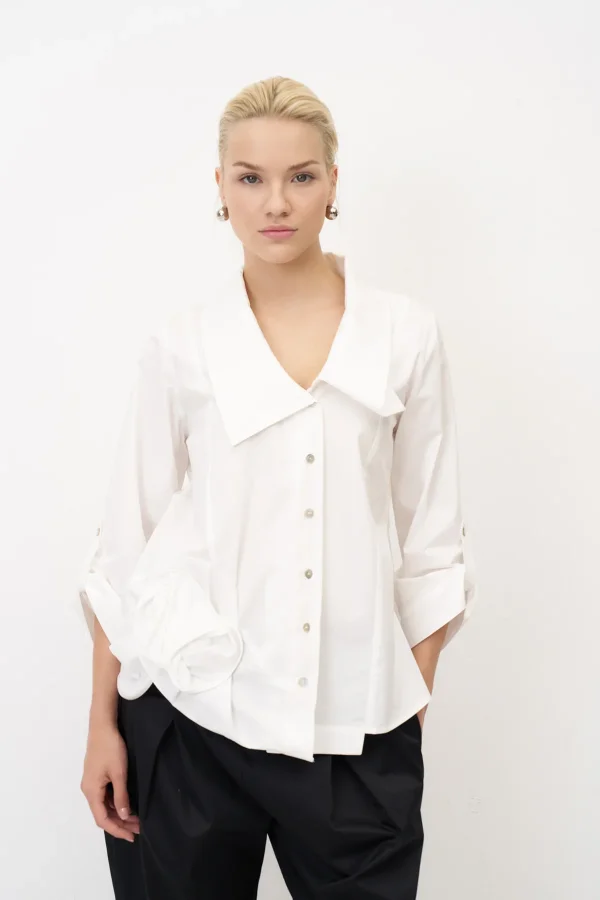 Pelovra Gömlek - Beyaz - 1