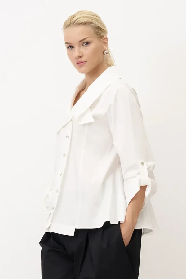 Pelovra Gömlek - Beyaz - 3