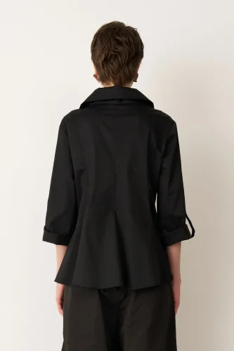 Pelovra Gömlek - Siyah - 6