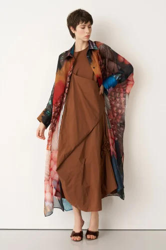 Perdika Kap - Desenli - 1