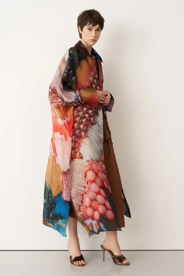 Perdika Kap - Desenli - 3