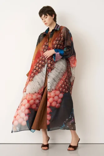 Perdika Kap - Desenli - 4