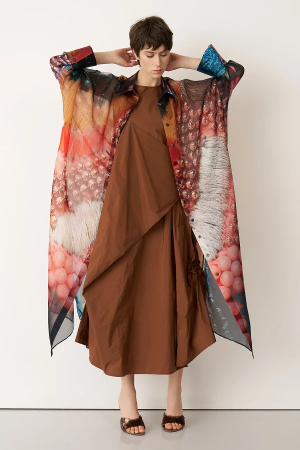 Perdika Kap - Desenli - 6