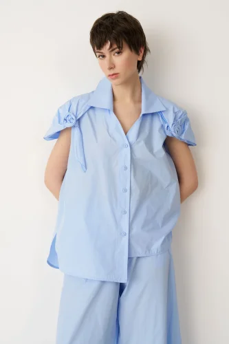 Petalas Gömlek - Mavi - 3