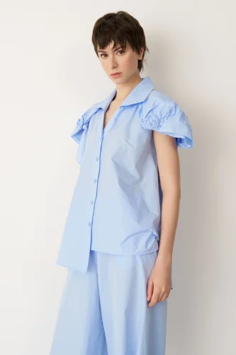 Petalas Gömlek - Mavi - 4