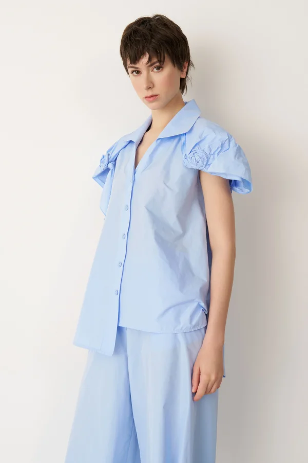 Petalas Gömlek - Mavi - 4