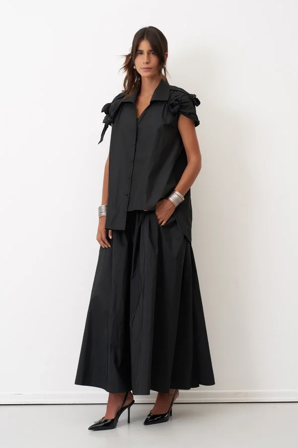 Petalas Gömlek - Siyah - 3