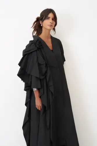 Petalas Kimono - Siyah - 3