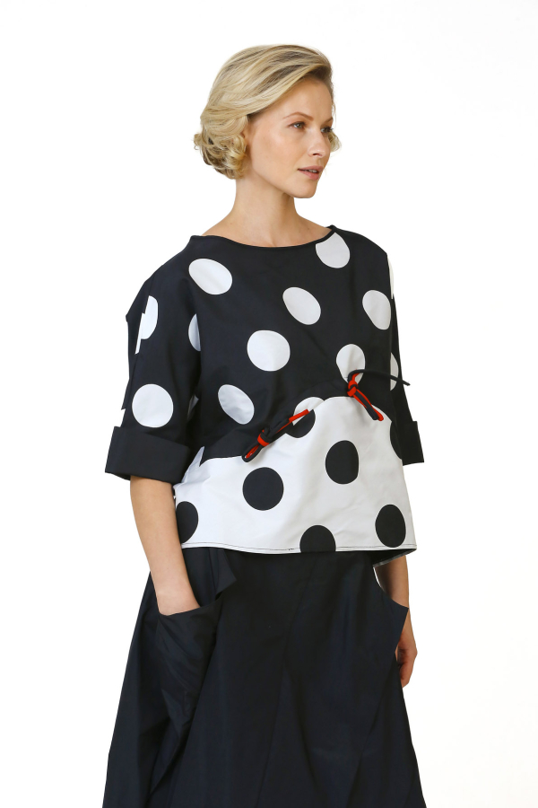 Polka Dot Blouse - 3