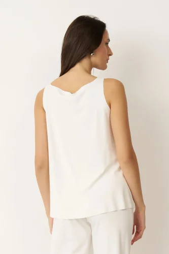 Poros Bluz - Beyaz - 4