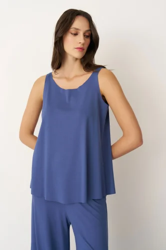 Poros Bluz - İndigo - 4