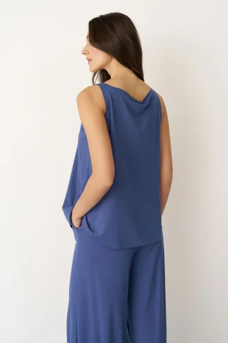 Poros Bluz - İndigo - 6