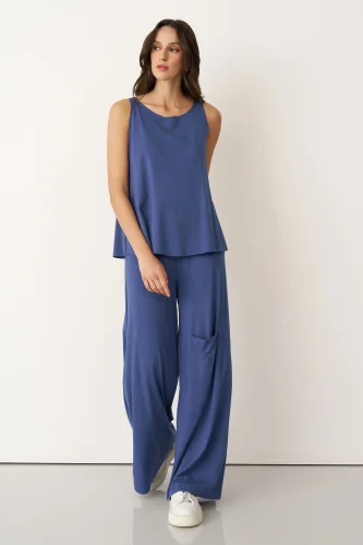 Poros Bluz - İndigo - 5