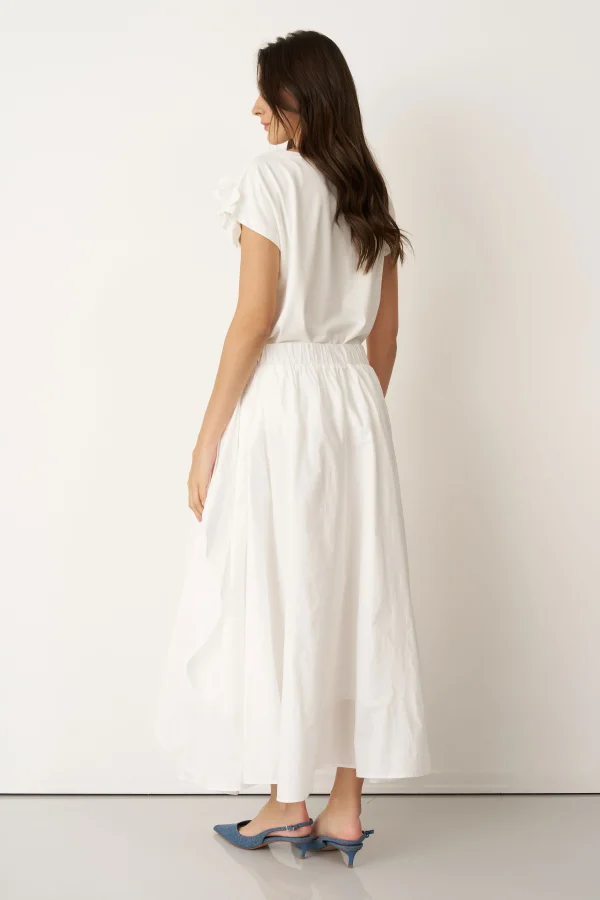 Prasonisi Etek - Beyaz - 5