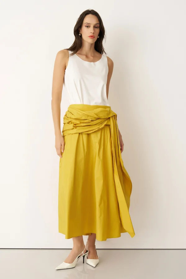Prasonisi Etek - Sarı - 2