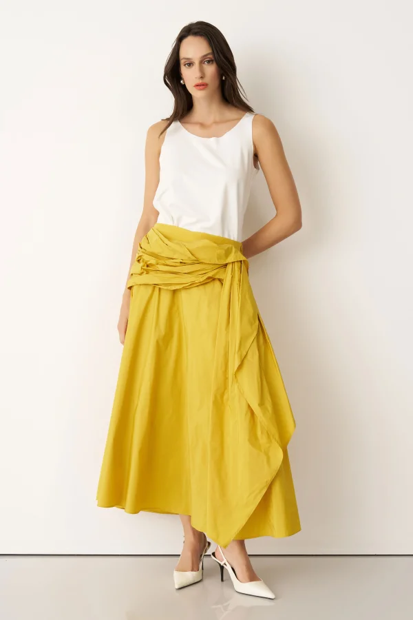 Prasonisi Etek - Sarı - 3