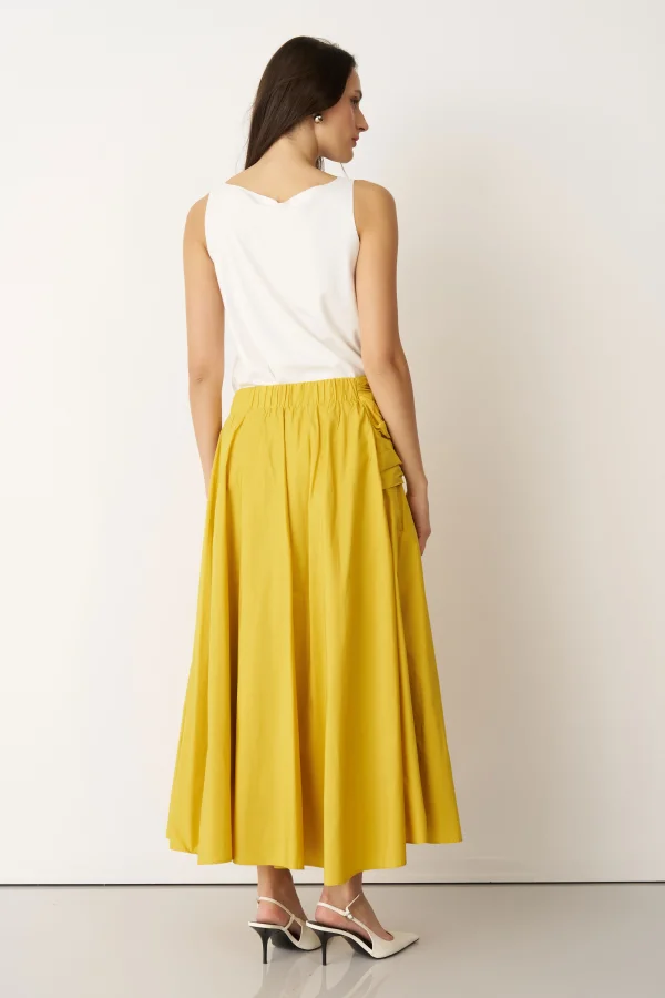 Prasonisi Etek - Sarı - 5